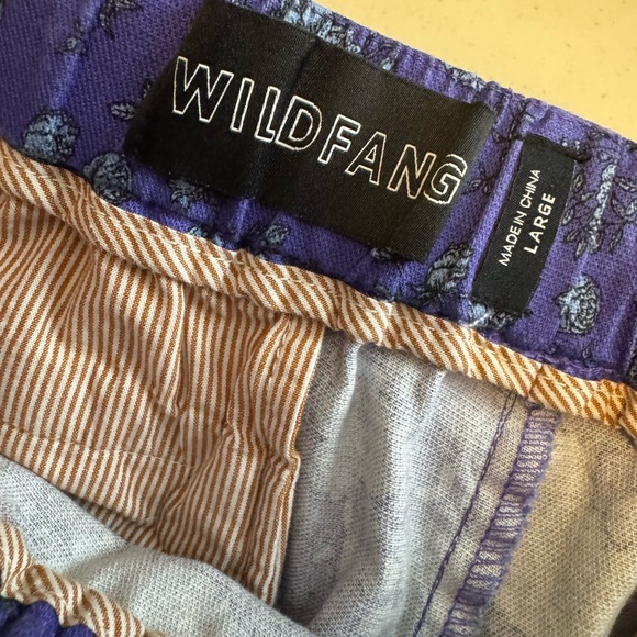 Floral Purple Women's Pants - Picture 4 of 5